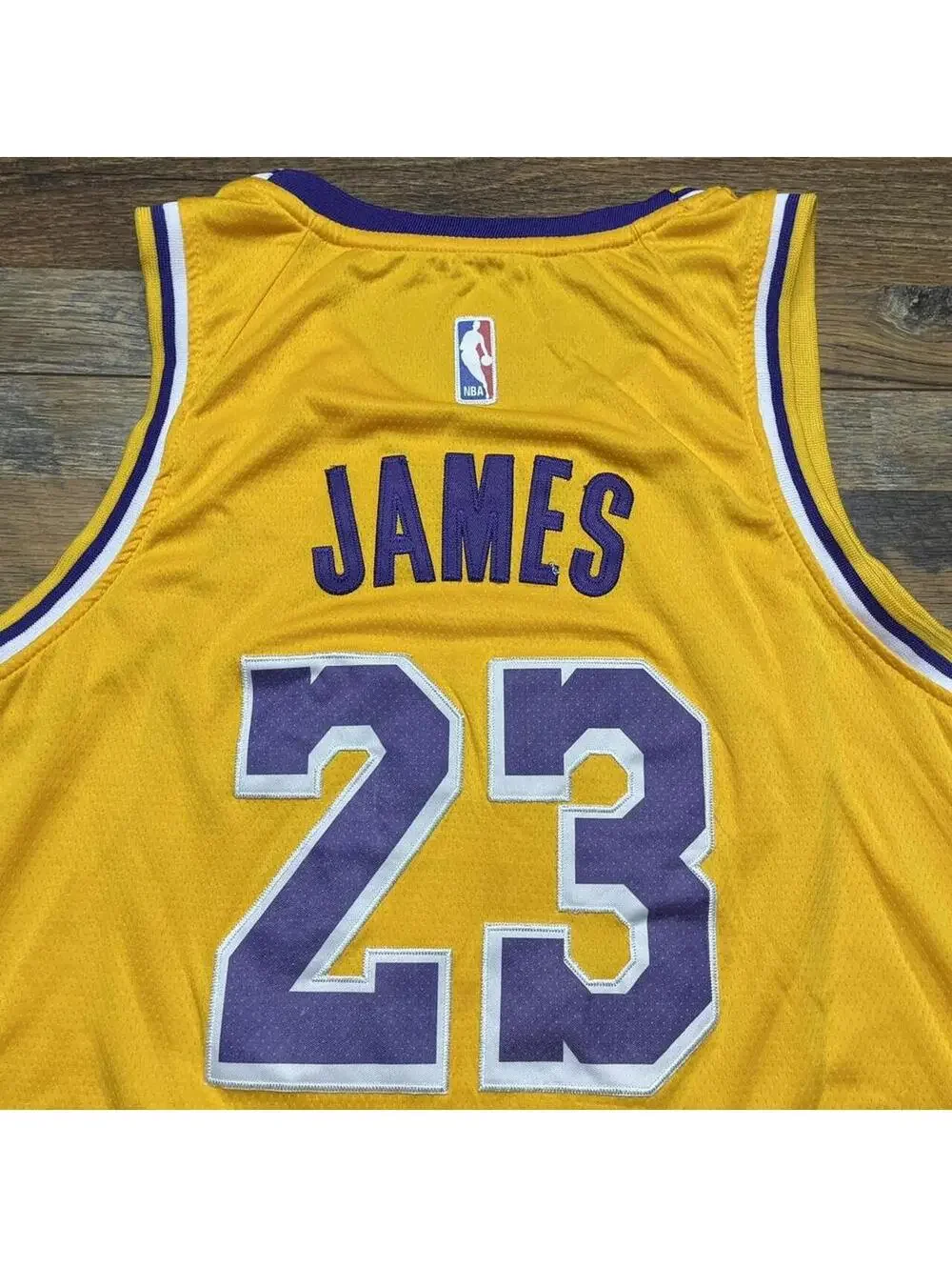 Lebron James Los Angeles Lakers Jersey Nike Swingman Men’s 52